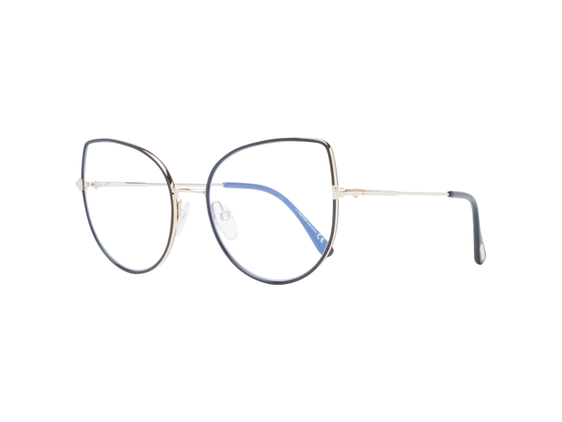 Tom Ford Optical Frame FT5614-B 001 55 Blue Filter