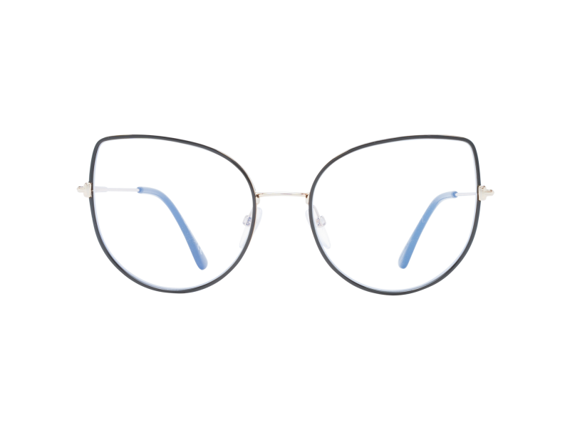 Tom Ford Optical Frame FT5614-B 001 55 Blue Filter