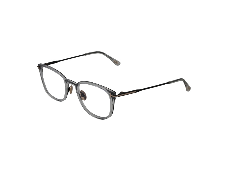 Tom Ford Optical Frame FT5694-B 001 52 Titanium  & Blue Filter