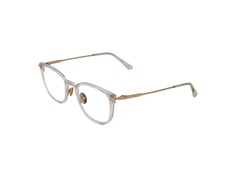 Tom Ford Optical Frame FT5694-B 030 52 Titanium & Blue Filter
