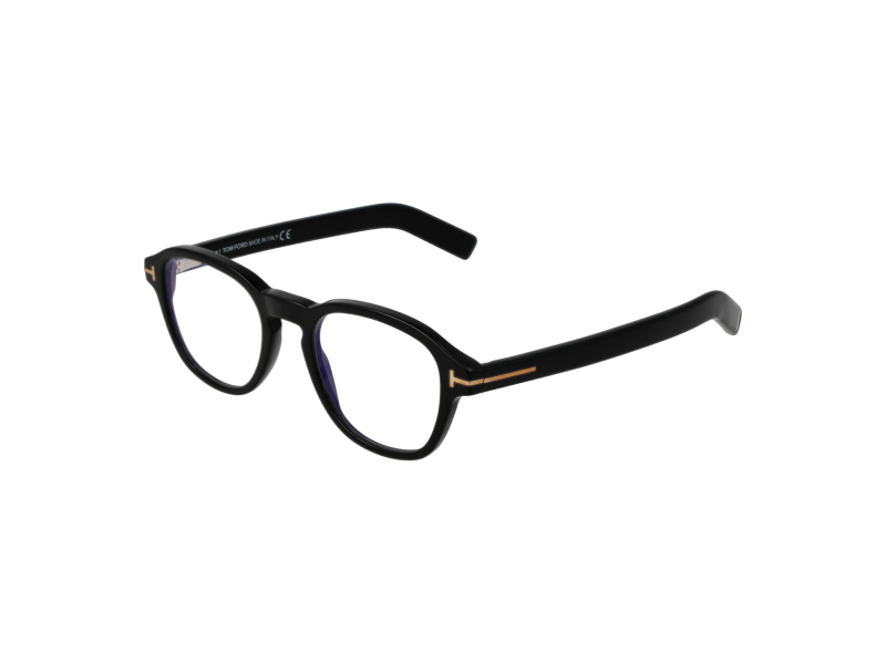 Tom Ford Optical Frame FT5821-B 001 49 Blue Filter
