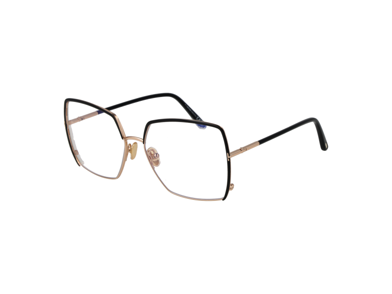 Tom Ford Optical Frame FT5668-B 001 57 Blue Filter