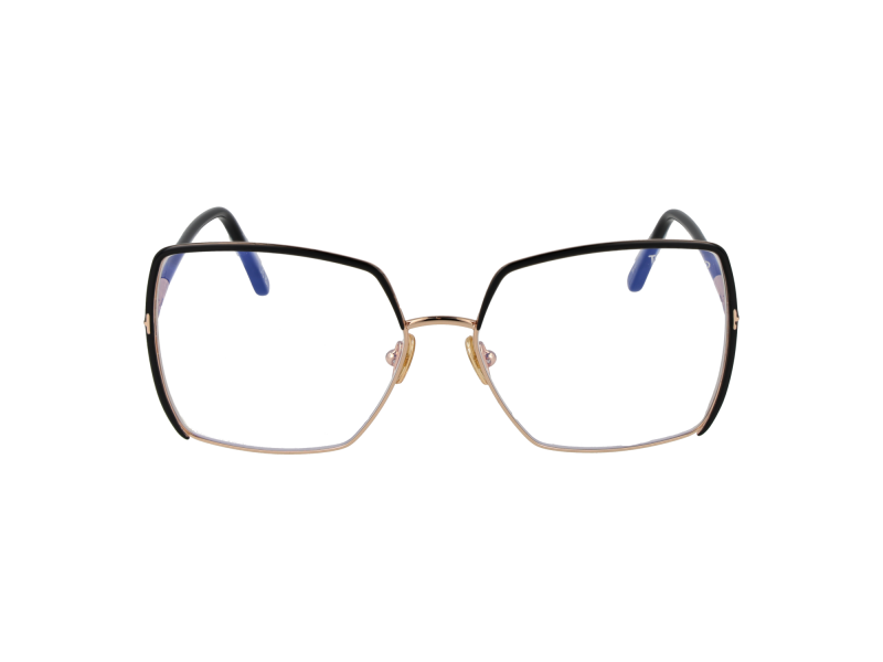 Tom Ford Optical Frame FT5668-B 001 57 Blue Filter