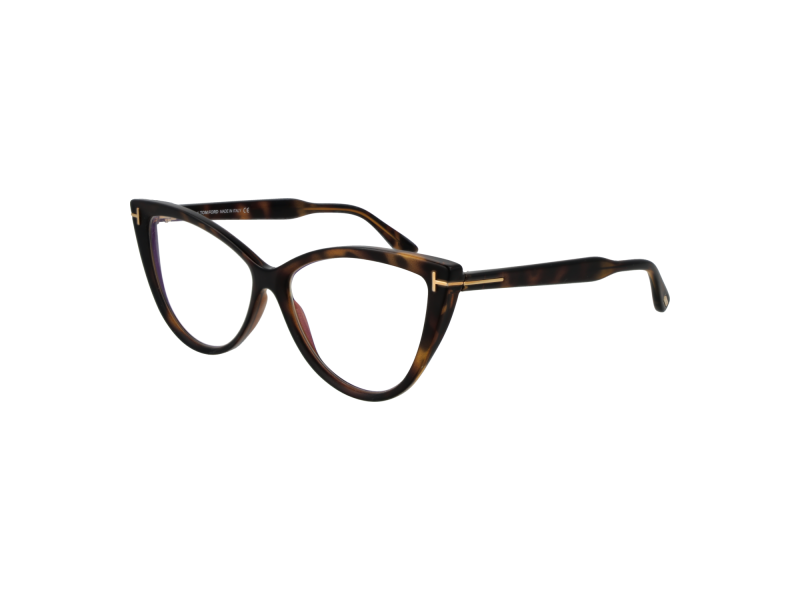 Tom Ford Optical Frame FT5843-B 052 56 Blue Filter