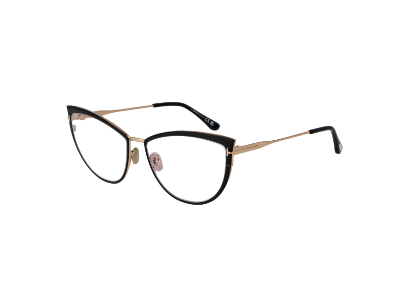Tom Ford Optical Frame FT5877-B 001 56 Blue Filter