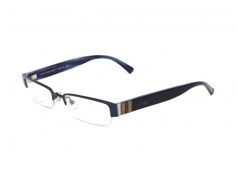 GLASSES ALEXANDER MCQUEEN UNISEX AMQ4159R1I (Lens/Bridge/Temple) 51/17/145 mm)