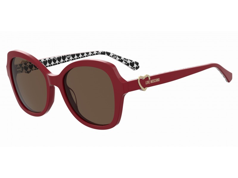 SUNGLASSES LOVE MOSCHINO WOMEN MOL059-S-C9A (Lens/Bridge/Temple) 55/19/140 mm)