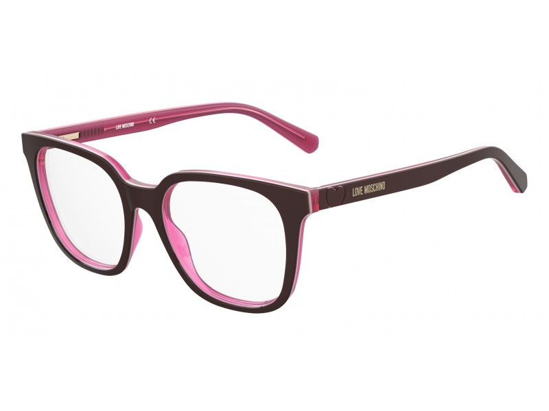 GLASSES LOVE MOSCHINO WOMEN MOL590-LHF (Lens/Bridge/Temple) 52/17/140 mm)