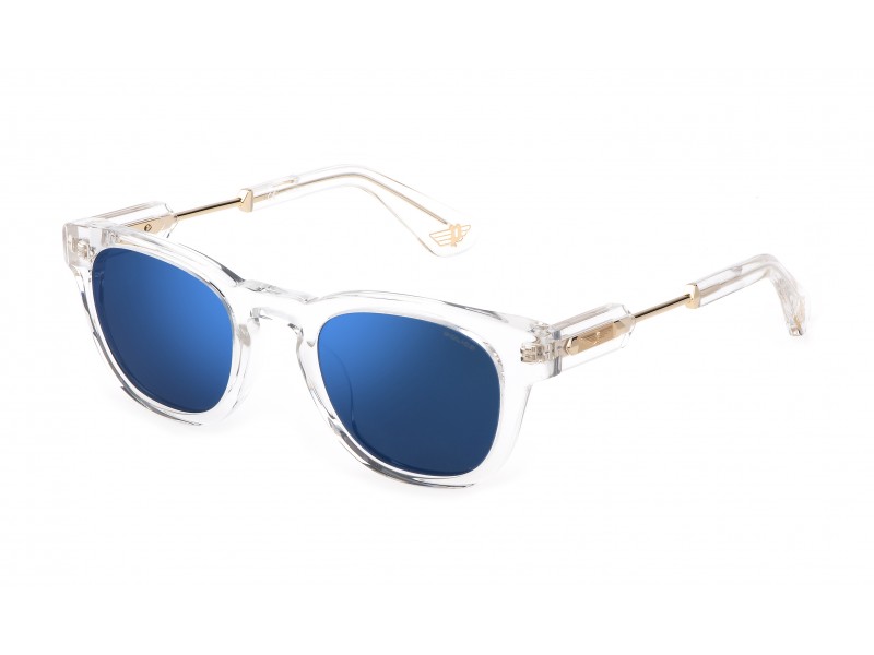 SUNGLASSES POLICE MAN SPLF70-50880B (Lens/Bridge/Temple) 50/24/145 mm)