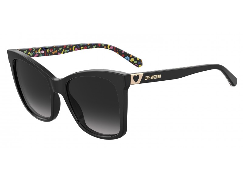 SUNGLASSES LOVE MOSCHINO WOMEN MOL034S807F59 (Lens/Bridge/Temple) 55/17/145 mm)