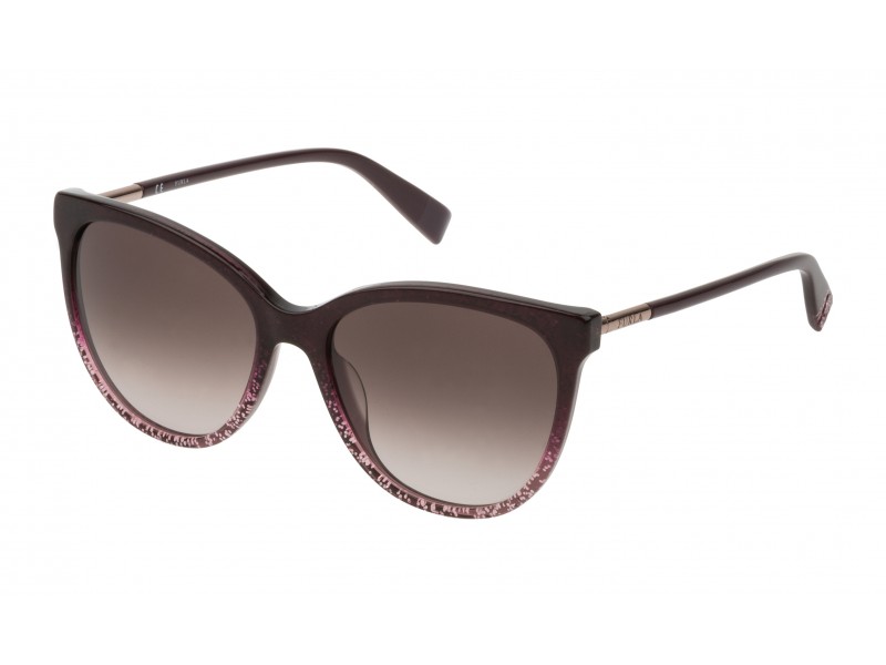 SUNGLASSES FURLA WOMEN SFU232-550GBG (Lens/Bridge/Temple) 55/17/140 mm)