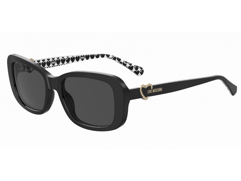 SUNGLASSES LOVE MOSCHINO WOMEN MOL060S807F5I (Lens/Bridge/Temple) 55/17/140 mm)