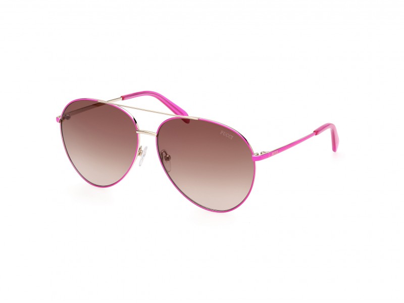 SUNGLASSES PUCCI WOMEN EP0206-6377F (Lens/Bridge/Temple) 63/13/140 mm)