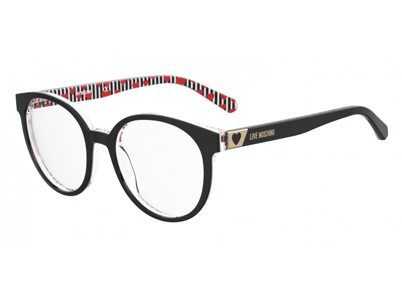 GLASSES LOVE MOSCHINO WOMEN MOL584-807 (Lens/Bridge/Temple) 52/18/140 mm)
