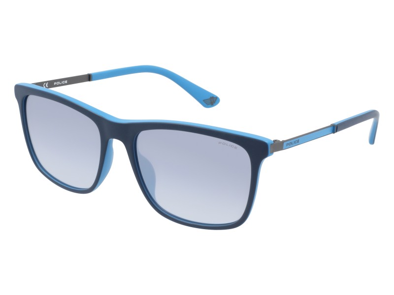 SUNGLASSES POLICE MAN SPLA5656WTRX (Lens/Bridge/Temple) 56/17/145 mm)
