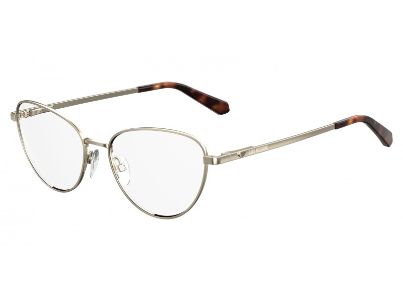 GLASSES LOVE MOSCHINO WOMEN MOL551-3YG (Lens/Bridge/Temple) 53/16/140 mm)