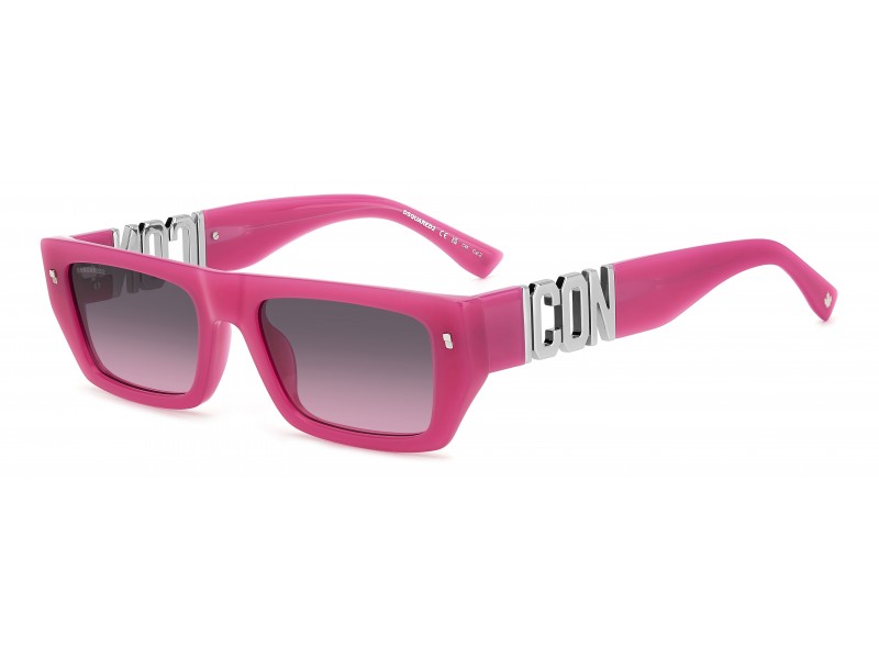SUNGLASSES DSQUARED2 MAN ICON0011SMU1 (Lens/Bridge/Temple) 54/19/145 mm)