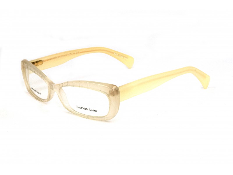GLASSES ALEXANDER MCQUEEN WOMAN AMQ4203K6V (Lens/Bridge/Temple) 52/15/140 mm)