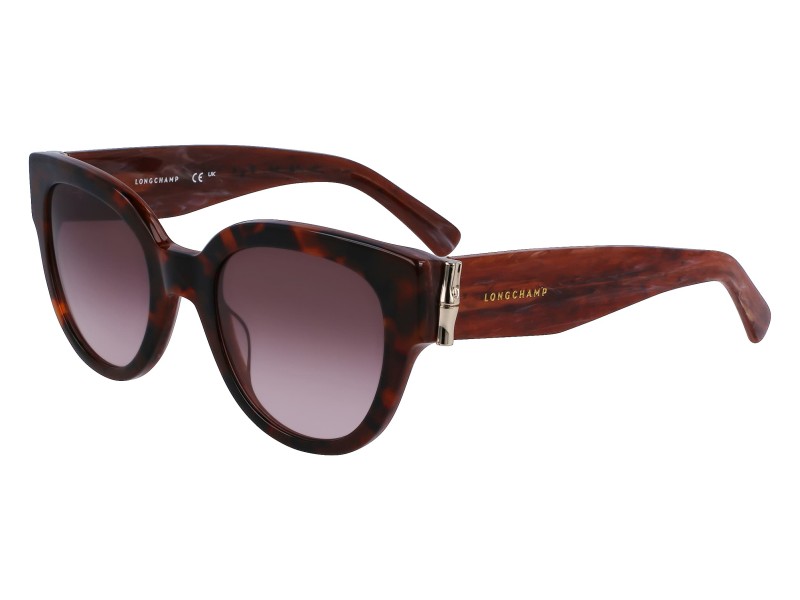 SUNGLASSES LONGCHAMP WOMEN LO733S5222230 (Lens/Bridge/Temple) 52/22/140 mm)