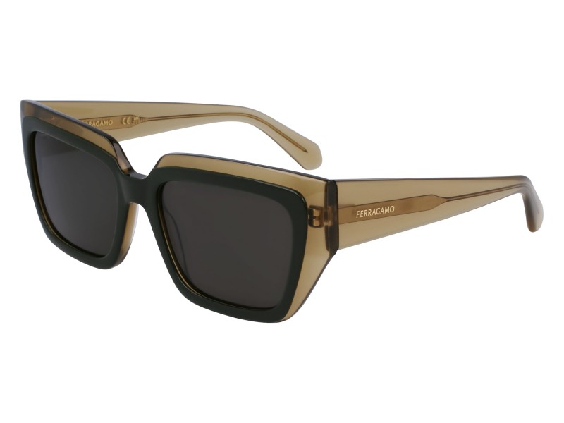 SUNGLASSES FERRAGAMO WOMEN SF2002S-327 (Lens/Bridge/Temple) 55/18/140 mm)