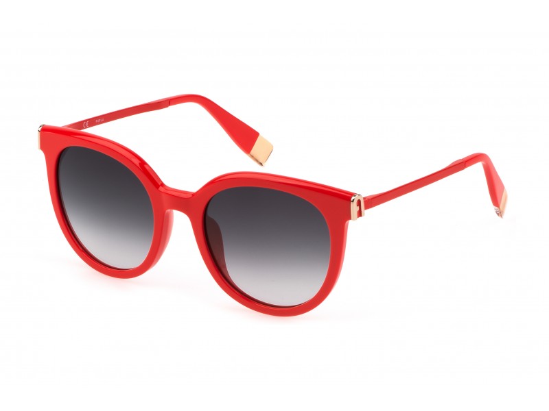 SUNGLASSES FURLA WOMEN SFU625-5205GQ (Lens/Bridge/Temple) 52/20/140 mm)