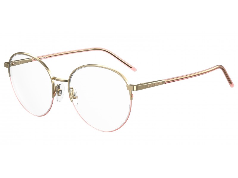 GLASSES LOVE MOSCHINO WOMEN MOL569-000 (Lens/Bridge/Temple) 52/17/140 mm)