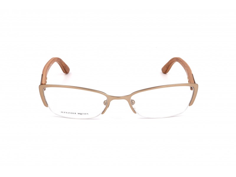 GLASSES ALEXANDER MCQUEEN WOMAN AMQ4183WCX (Lens/Bridge/Temple) 53/18/135 mm)