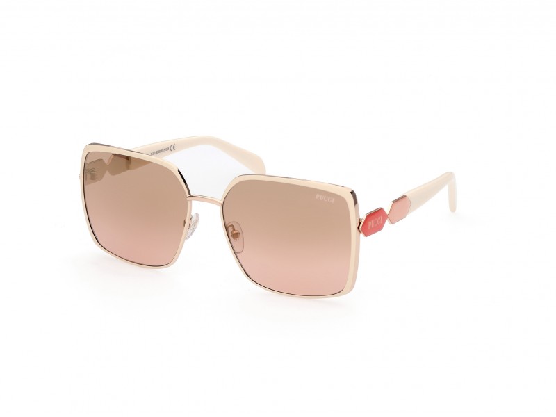 SUNGLASSES EMILIO PUCCI WOMEN EP0169-6024G (Lens/Bridge/Temple) 60/16/140 mm)