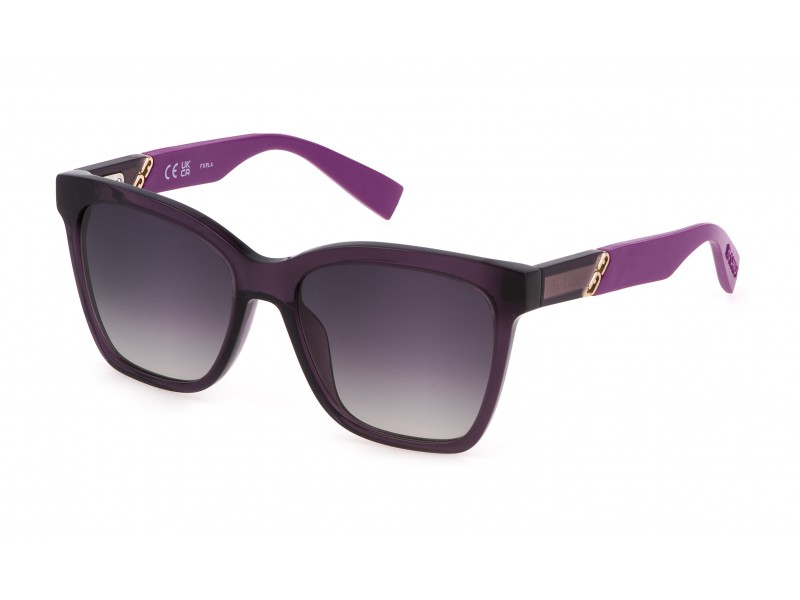 SUNGLASSES FURLA WOMEN SFU688-5409PW (Lens/Bridge/Temple) 54/17/140 mm)