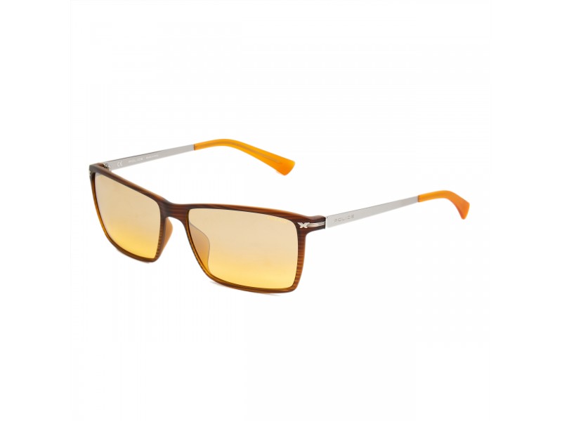SUNGLASSES POLICE MAN S1957M58D83M (Lens/Bridge/Temple) 58/16/140 mm)