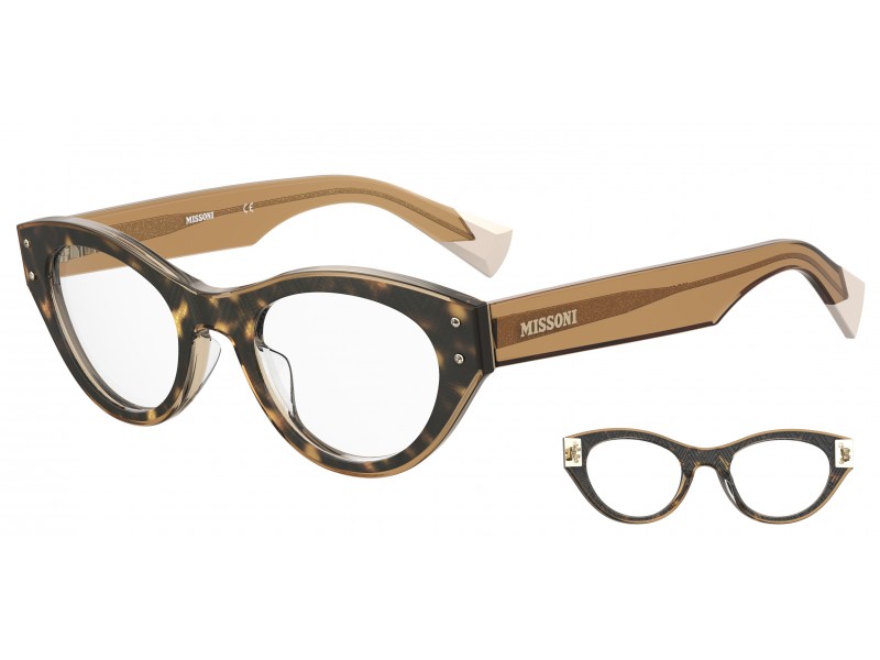 GLASSES MISSONI WOMEN MIS-0066-XLT (Lens/Bridge/Temple) 49/21/145 mm)