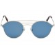 Silver-havana/blue Mirror
