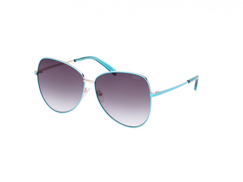 SUNGLASSES EMILIO PUCCI WOMEN EP0207-6189B (Lens/Bridge/Temple) 61/12/140 mm)