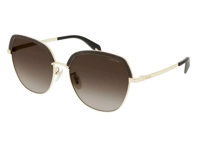 SUNGLASSES POLICE WOMEN SPLC2456H56Y (Lens/Bridge/Temple) 56/17/135 mm)