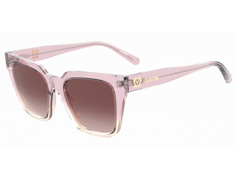SUNGLASSES LOVE MOSCHINO WOMEN MOL065-S-35J (Lens/Bridge/Temple) 52/17/140 mm)