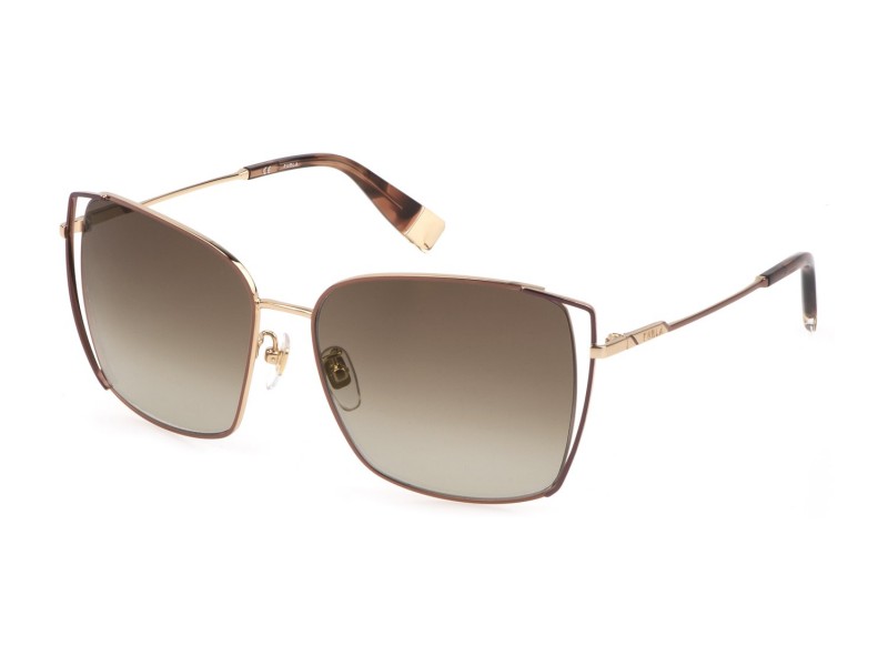 SUNGLASSES FURLA WOMEN SFU600-590A93 (Lens/Bridge/Temple) 59/16/135 mm)