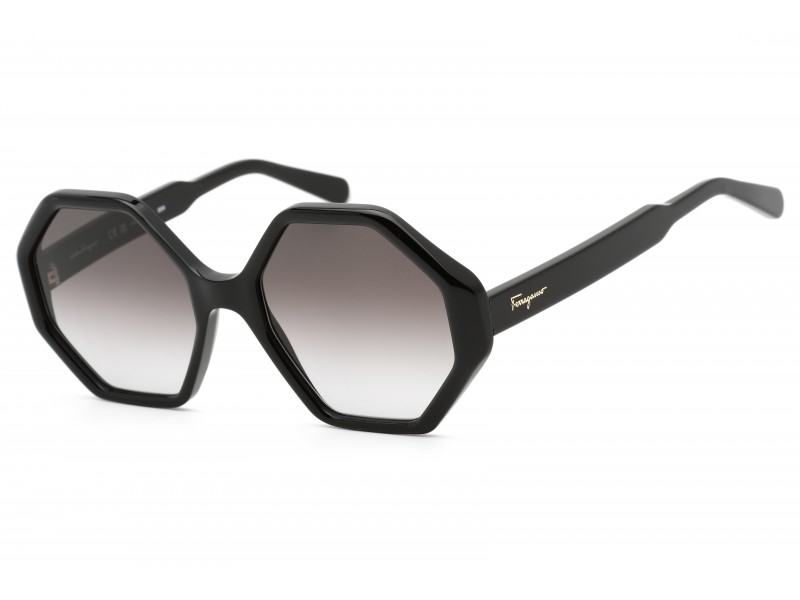 SUNGLASSES SALVATORE FERRAGAMO WOMEN SF1070S-001 (Lens/Bridge/Temple) 55/20/140 mm)