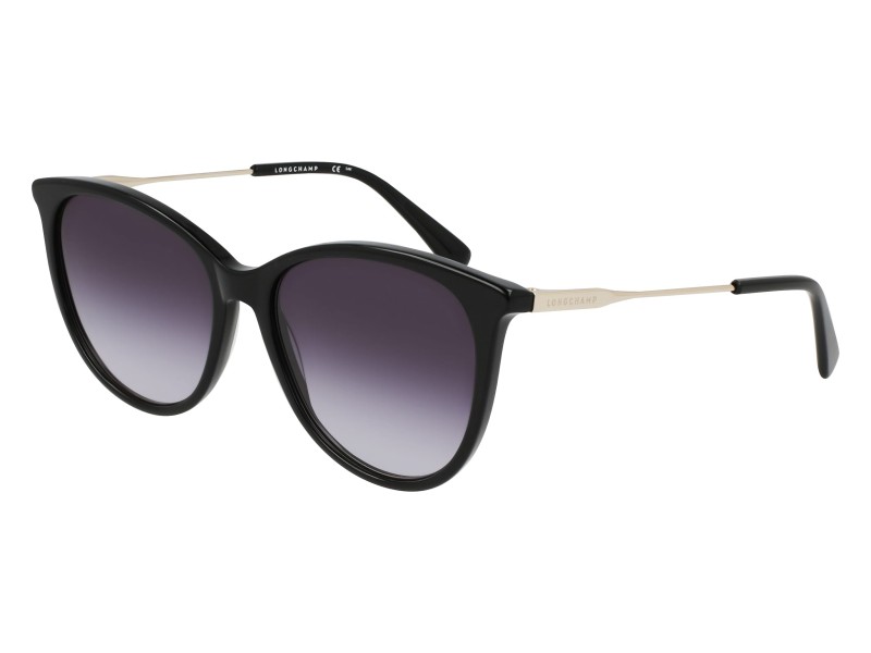 SUNGLASSES LONGCHAMP WOMEN LO746S5516001 (Lens/Bridge/Temple) 55/16/140 mm)