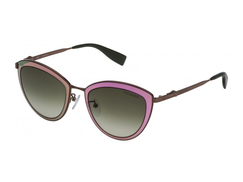 SUNGLASSES TRUSSARDI WOMAN STR181528G7X (Lens/Bridge/Temple) 52/22/135 mm)