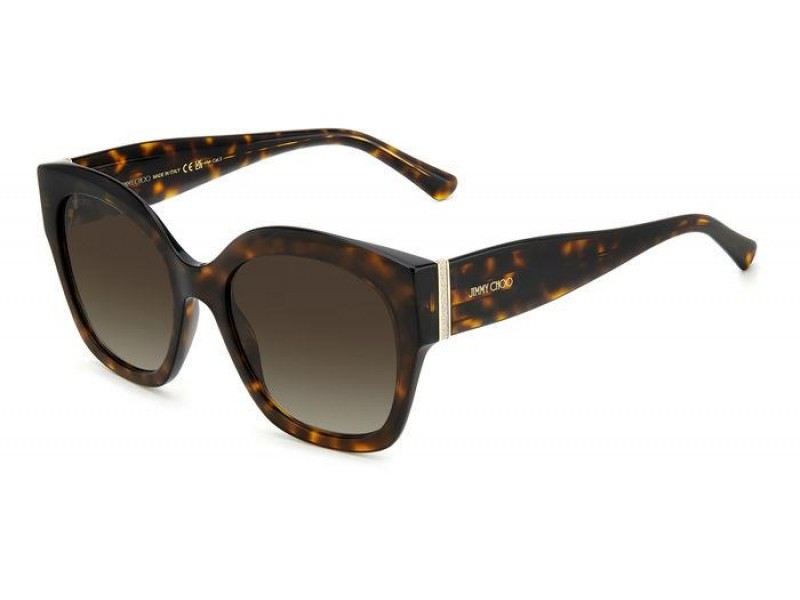 SUNGLASSES JIMMY CHOO WOMEN LEELAS086HA (Lens/Bridge/Temple) 55/20/145 mm)