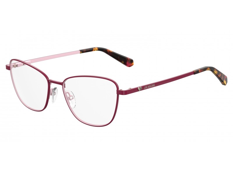 GLASSES LOVE MOSCHINO WOMEN MOL552-8CQ (Lens/Bridge/Temple) 52/16/140 mm)