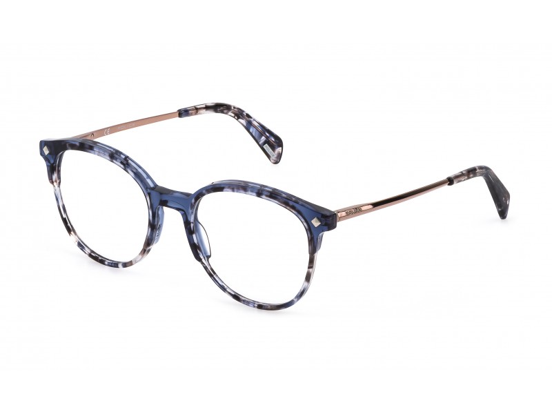 GLASSES POLICE WOMEN VPLD25-500WT9 (Lens/Bridge/Temple) 50/18/140 mm)