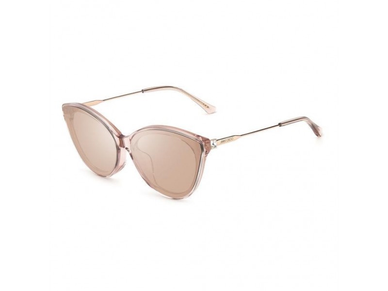 SUNGLASSES JIMMY CHOO WOMEN VICFSKFWMNUDE (Lens/Bridge/Temple) 64/14/145 mm)