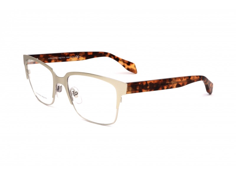 GLASSES ALEXANDER MCQUEEN WOMAN AMQ42578SO (Lens/Bridge/Temple) 53/17/140 mm)