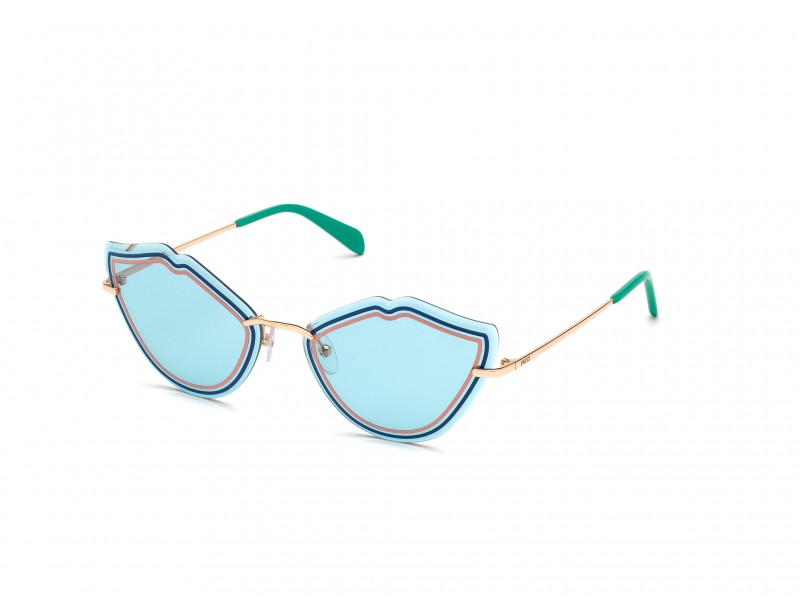SUNGLASSES EMILIO PUCCI WOMEN EP0134-6428W (Lens/Bridge/Temple) 64/15/140 mm)