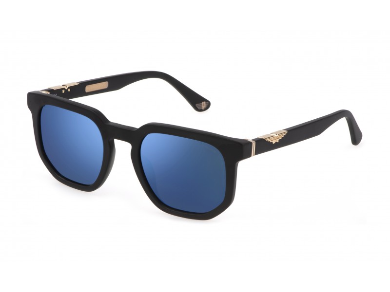 SUNGLASSES POLICE MAN SPLF88-52703B (Lens/Bridge/Temple) 52/22/145 mm)