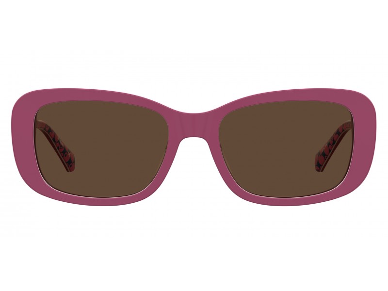 SUNGLASSES LOVE MOSCHINO WOMEN MOL060SMU1F57 (Lens/Bridge/Temple) 55/16/140 mm)