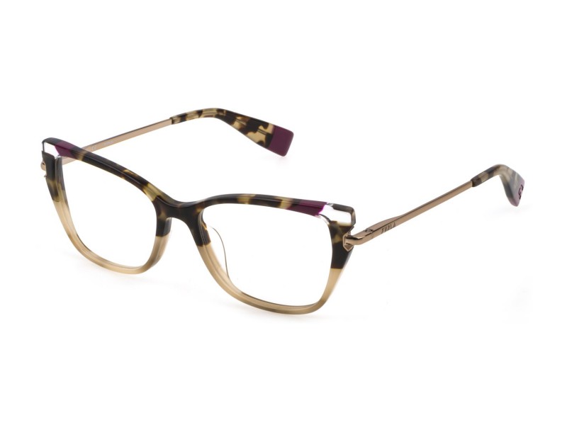 GLASSES FURLA WOMEN VFU499-5302BW (Lens/Bridge/Temple) 53/17/135 mm)