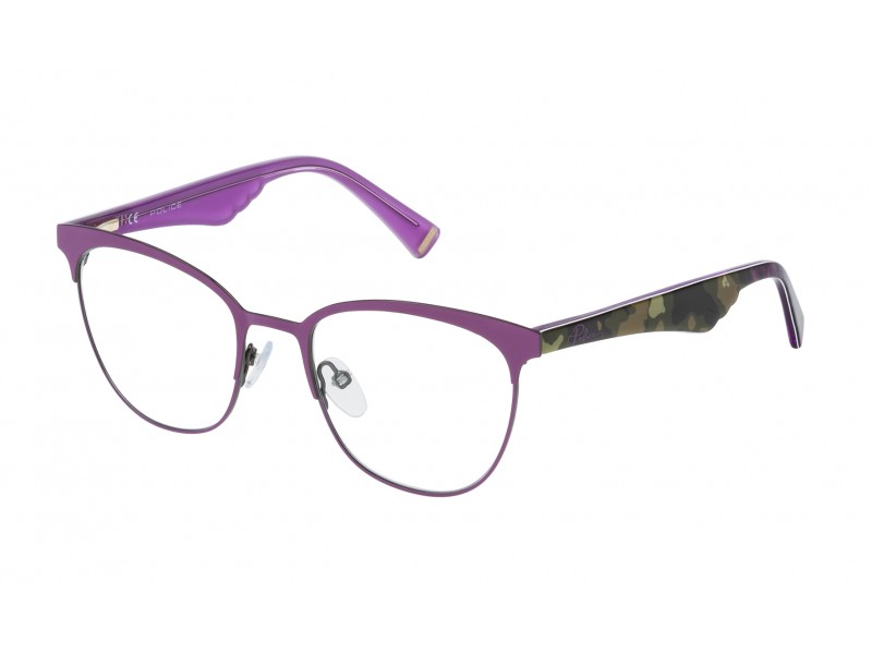 GLASSES POLICE WOMAN VPL4175108PP (Lens/Bridge/Temple) 51/19/140 mm)