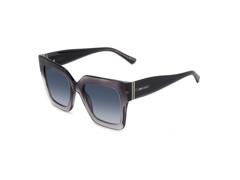 SUNGLASSES JIMMY CHOO WOMEN EDNA-S-KB7 (Lens/Bridge/Temple) 52/22/146 mm)